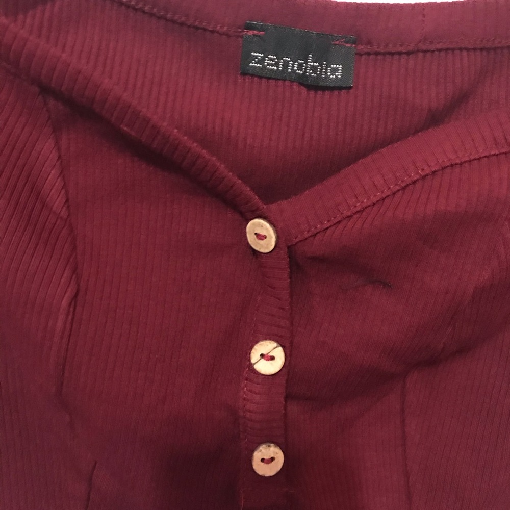 SENOBIA- Short Sleeve Top Shirt/Size:1 XL/ X Large - Picture 3 of 7